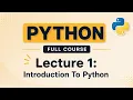 Introduction To Python Python Full Course Begineers To Advance Coding Success
