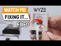 Wyze Cam V2 Yellow Light Not Blinking Bricked QUICK FIX