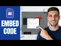 How to Embed HTML and JavaScript in New Google Sites 2026 Add Custom Code to Google Sites