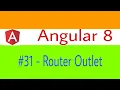 Router Outlet In Angular 8 Angular 8 Tutorial In Hindi OnlyCoding