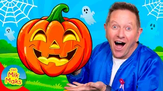 Spooky Little Pumpkin | Halloween Pumpkin & Jack-O’-Lantern Song | The Mik Maks