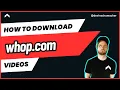How to Download Whop s for Free Chrome Extension Method