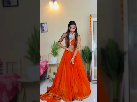Radha Ashtami Special Saree Draping 😮✨ l Must Try!#sareedraping #radharani #radhaashtami #lehenga