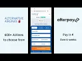 Afterpay Tutorial How to Buy Flights with Afterpay in Just a Minute