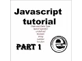 JavaScript tutorial in Hindi Part-1 Data and Data Type