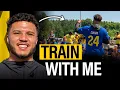 Behind the Scenes at Blake Corum s Football Camp EssentiallySports Getting Real With Blake Corum