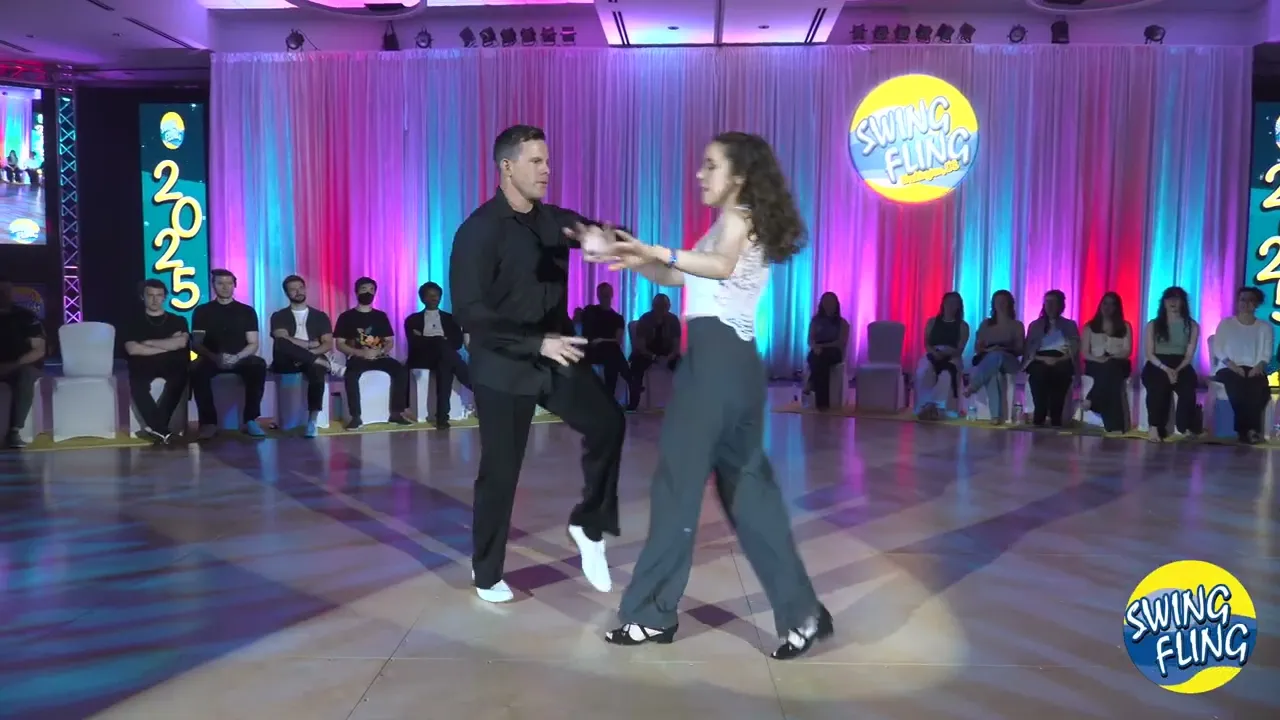 2025 Swing Fling Advanced Jack & Jill Brock Daniels & Megan Clark   4K