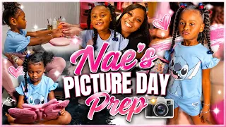 Nae’s Picture Day Prep Vlog: trying a new hairstyle, going to the nail salon + room refresh 🥰