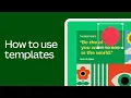 Canva for Beginners Using Templates