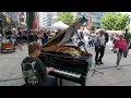 12 year-old PRODIGY shocks the whole CITY with ODESZA - A Moment Apart