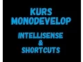 Kurs MonoDevelop - IntelliSense Shortcuts