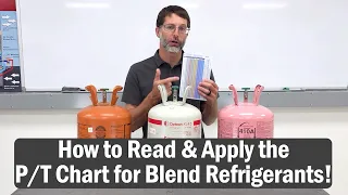 How to Read Apply the Chart for Blend Refrigerants Understanding Bubble Point and Dew Point