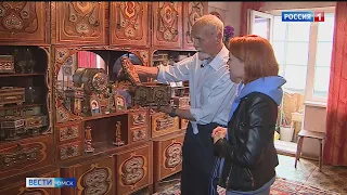 Омский умелец Борис Васильченко вырезает уникальные вещи из дерева
