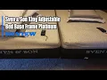 Review 2022 Sven Son King Adjustable Bed Base Frame Platinum