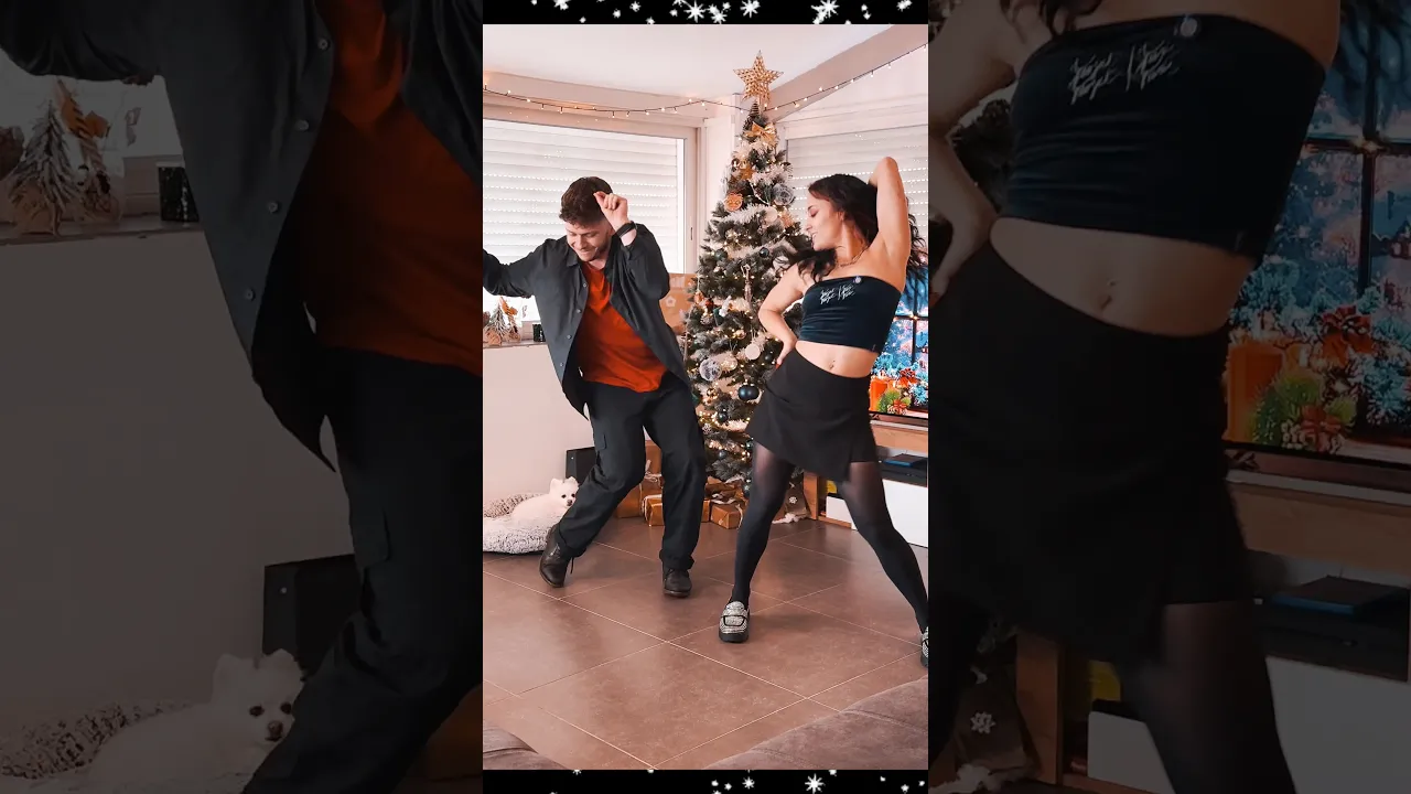 A Christmas present from us to you! Learn this choreo for free on our channel! 💕🎄❄️