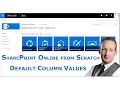 SharePoint Categorization - Default Column Values
