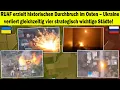 🔥 RUAF bricht Rekorde im Osten 🚀 Ukraine verliert gleichzeitig 4 Schlüsselstädte ⚠️ Ukraine krieg