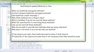 All About hashCode And equals Method