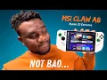 Lagu MSI Claw A8 Z2 Extreme – I Didn’t Expect to Like This…