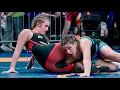 U17 Anna Rozhko UKR vs Nadia Kurcab POL 65kg Girls women s youth wrestling tournament B-cam-m