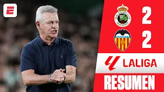 EL VASCO AGUIRRE DEBUTÓ con el VALENCIA y EMPATÓ 2-2 ante RACING DE SANTANDER | Resumen | La Liga