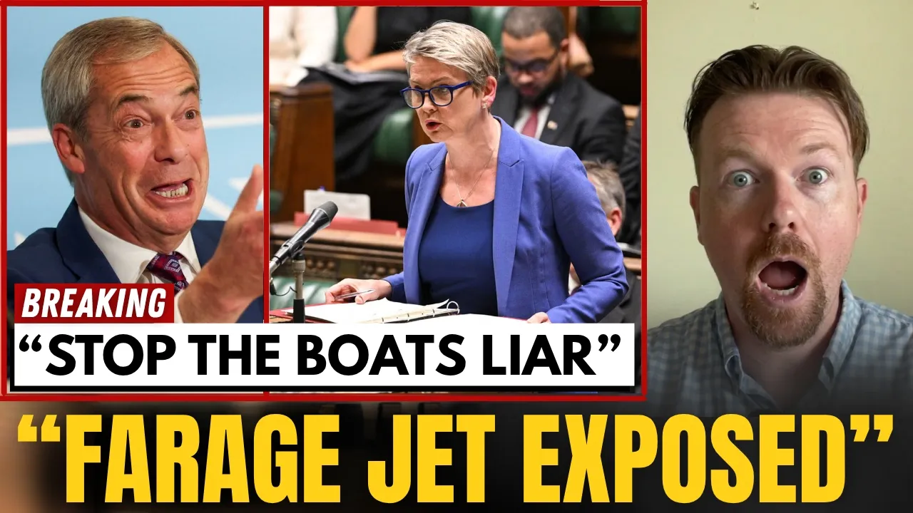 "Stop The Boats" Farage Took A PRIVATE JET â And A Minister Said It To His Face thumbnail