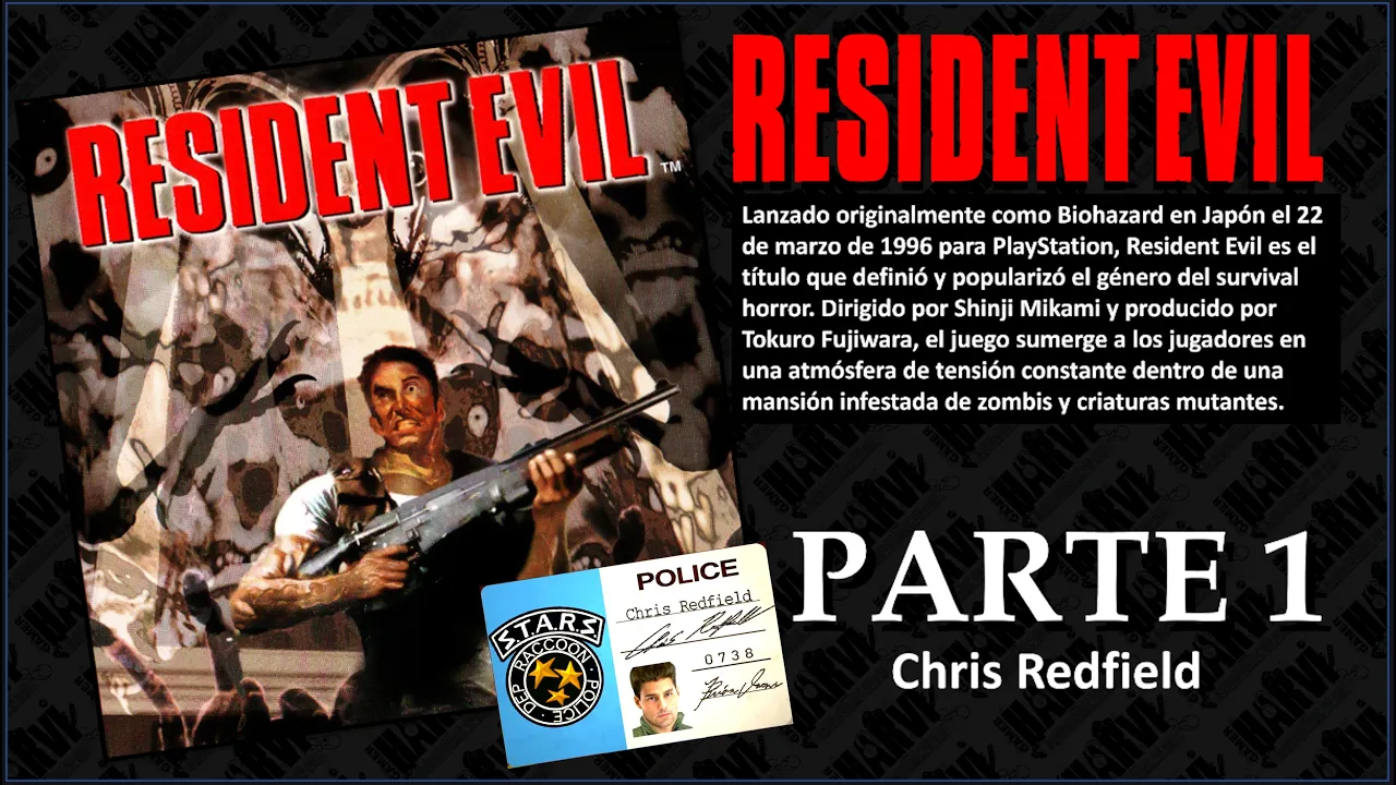 Resident evil 1996 Chris PC PARTE 1
