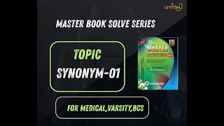 Master Book Solve Course Synonym Class - 01 question Practice 1-90