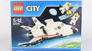 Lego 60078 City Space Port Utility Shuttle Speed Build