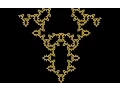 Fractal generated from 3 4 recursion A015521