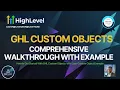 GHL Custom objects with example Loans Object A Comprehensive Walkthrough