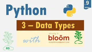 Python Lesson 3 Data Types
