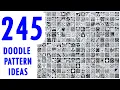 245 Zentangle Doodle Tangle Ideas For Beginners