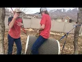 Bucking barrel ride