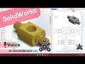 SolidWorks 3D CAD EXERCISES 183 StudyCadCam Solution Tutorial