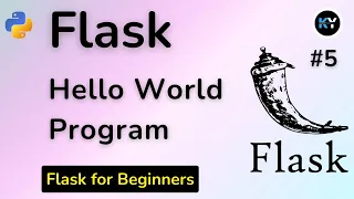 Flask Hello World Tutorial Build Your First Python Web App Flask Playlist in HINDI