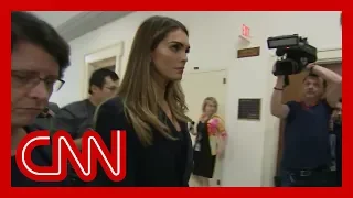 Ex-Trump confidante Hope Hicks testifying before Congress