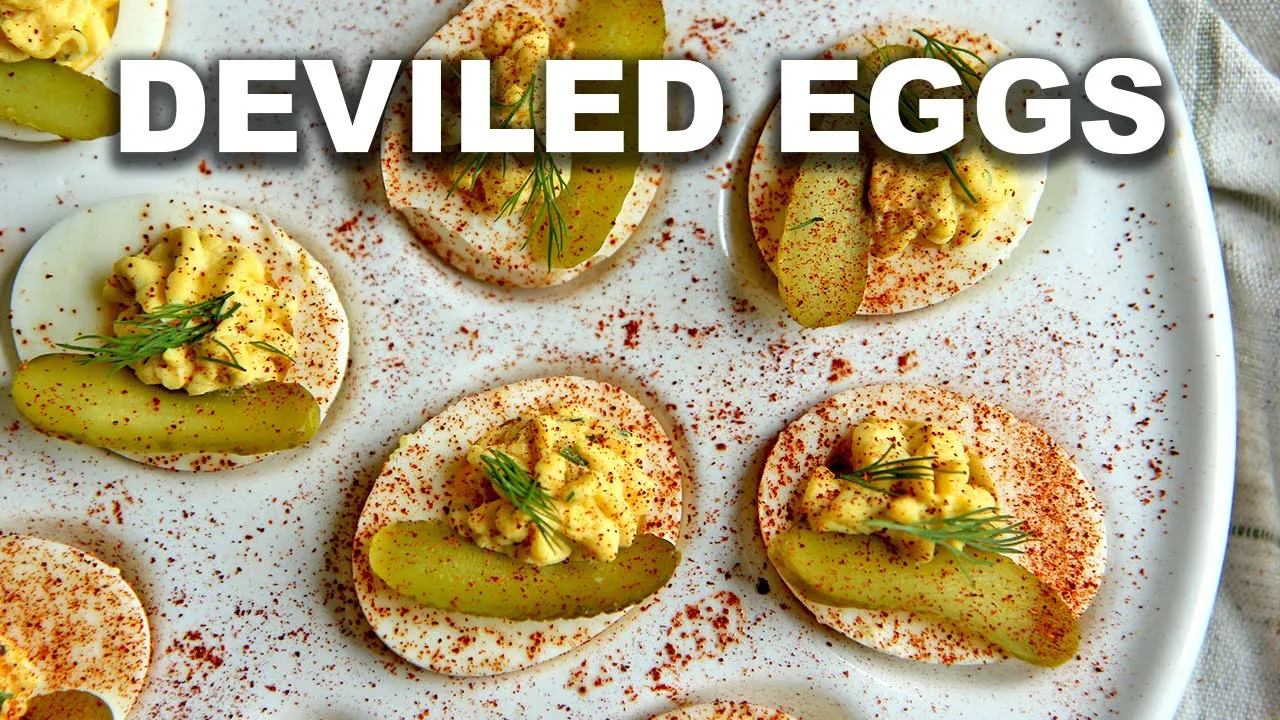 Classic Deviled Eggs - The Easiest Recipe!