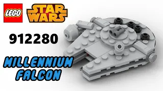 LEGO 912280 MILLENNIUM FALCON | LEGO Starwars Magazine Gift Virtual Build
