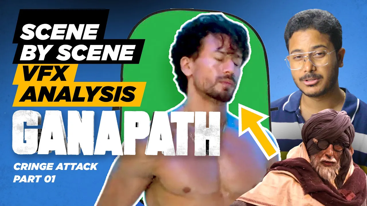Graphic Designer BREAKING DOWN GANAPATH VFX | Scene By Scene Breakdown