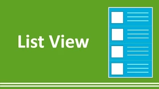 4 - ListView and Adapters