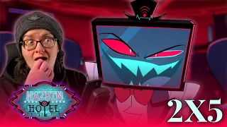 FIRST TIME REACTION To HAZBIN HOTEL S2 Episode 5 Silenced Vox Populi Bad With Us 