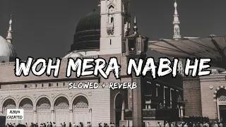 Woh Mera Nabi He | Slowed + Reverb | Syed Hassan Ullah Hussaini | Presented By AZRIN CREATED