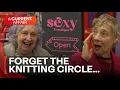 Naughty nannas tick off bucket list item by visiting adult store A Current Affair