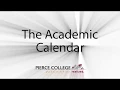 The Academic Calendar