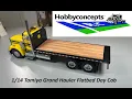 Tamiya Grand Hauler Day Cab Flatbed Conversion
