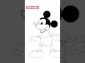 Drawing Mickey Mouse