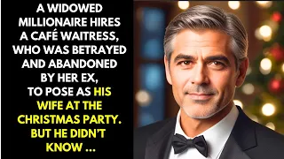 A WIDOWED MILLIONAIRE HIRES A CAFÉ WAITRESS BETRAYED AND ABANDONED BY HER EX, TO POSE AS HIS WIFE