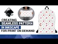 How to create a Seamless Pattern in Inkscape for Print on Demand