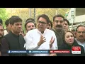 شہباز گل کی میڈیا سے گفتگو